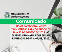 Adiamento de Sessões